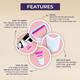 Sanfe Underarm No Mess Razor - Sea Daffodil 5's - Hair Removal Accessories