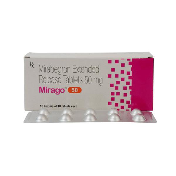 Netmeds | Mirago 50mg Tablet 10'S