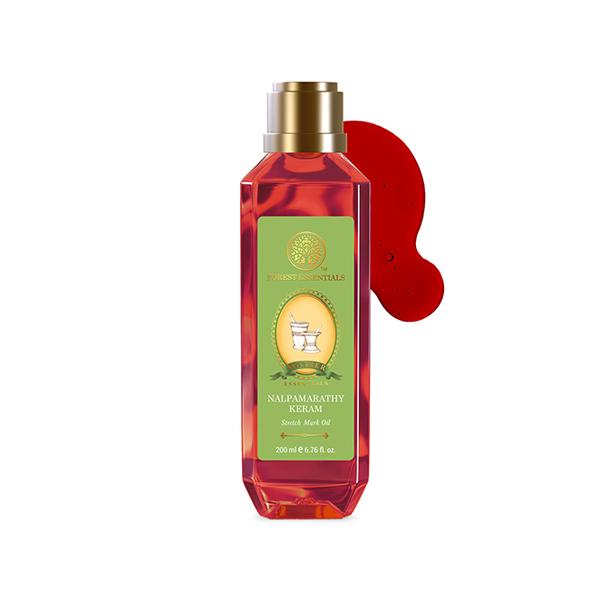 Netmeds | Forest Essentials Mother Stretch Mark Oil, Nalpamarathy Keram 200ml