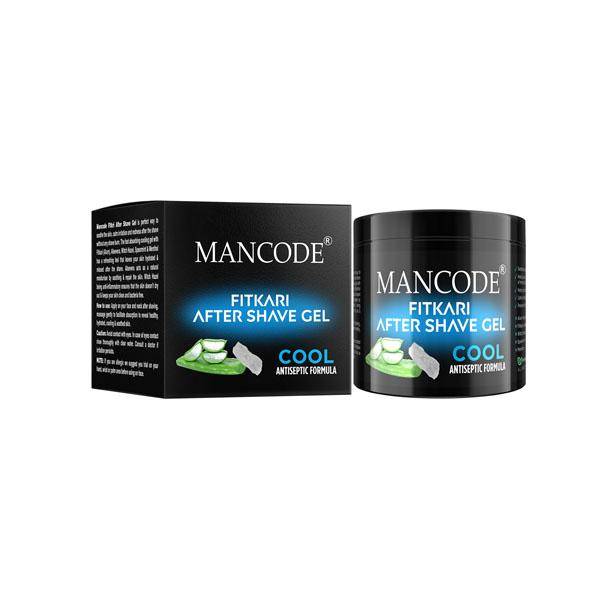 Netmeds | Mancode Fitkari After Shave Gel Cool Antiseptic Formula 100 gm