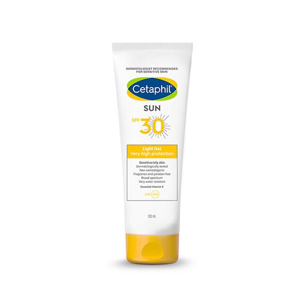 Netmeds | Cetaphil Sun SPF 30 Face and Body Light Gel - Sensitive/Oily Skin 100 ml