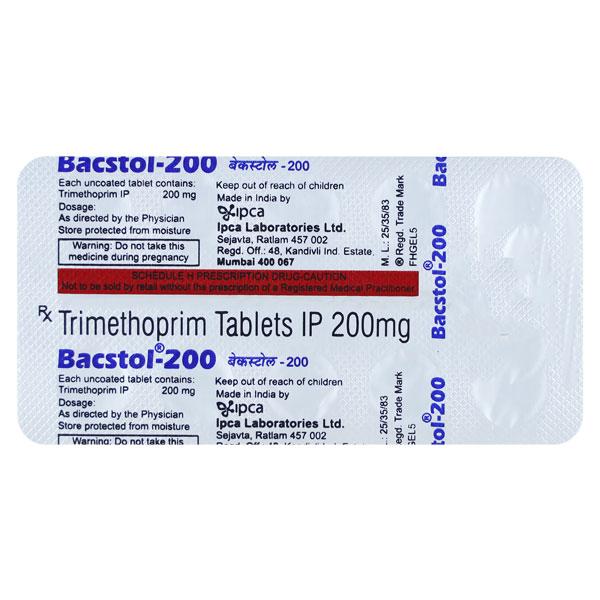 Netmeds | Bacstol 200mg Tablet 10'S
