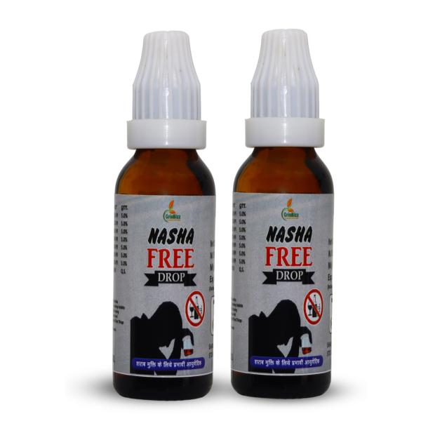 Netmeds | GRINBIZZ Nasha Free Drops (Pack of 2 x 30ml) 1's