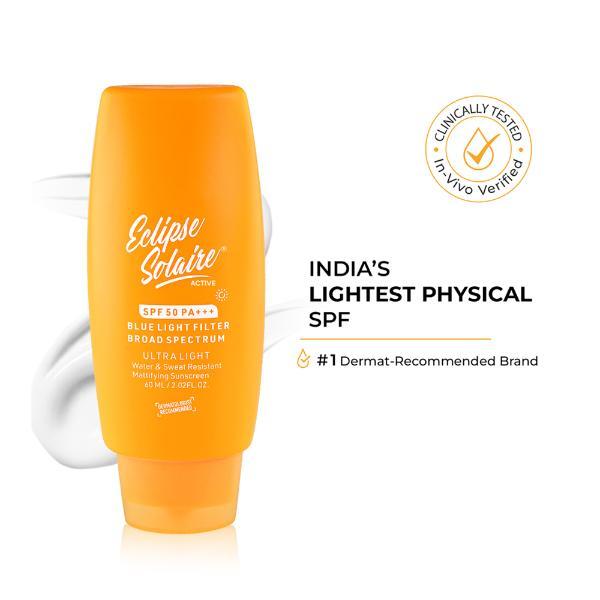 Netmeds | Eclipse Solaire Active Sunscreen SPF 50 PA+++ 60 ml