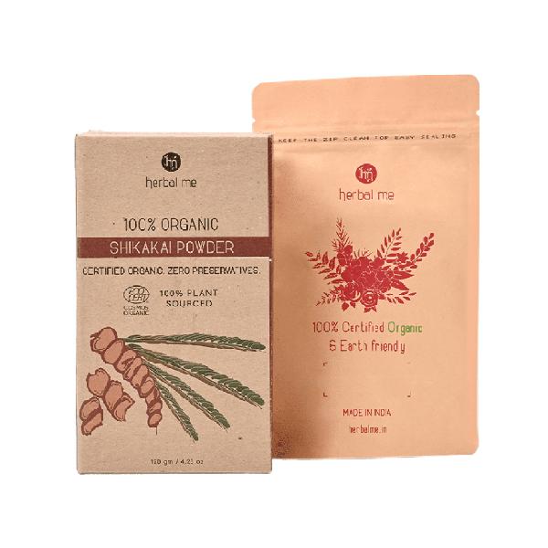 Netmeds | Herbal Me Shikakai Powder - 100% Certified Organic - 120gms