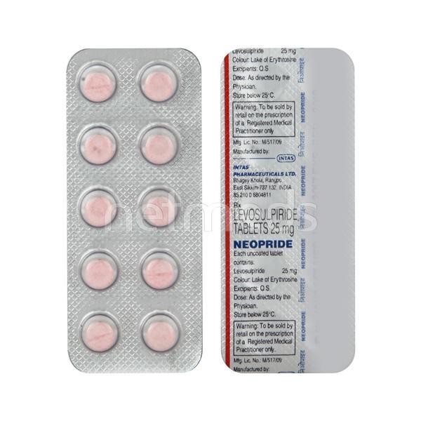 Netmeds | Neopride 25mg Tablet 10'S