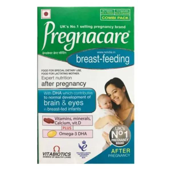 Netmeds | Pregnacare Breastfeeding Gluten Free Combi Kit 30's