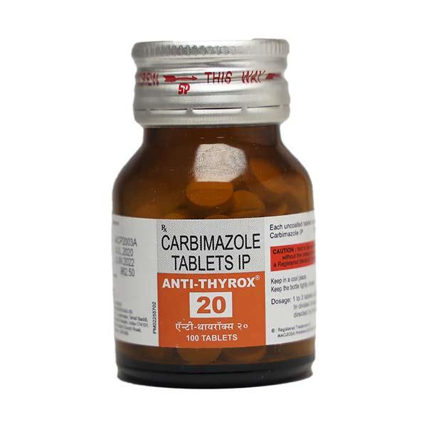Netmeds | Anti Thyrox 20mg Tablet 100'S
