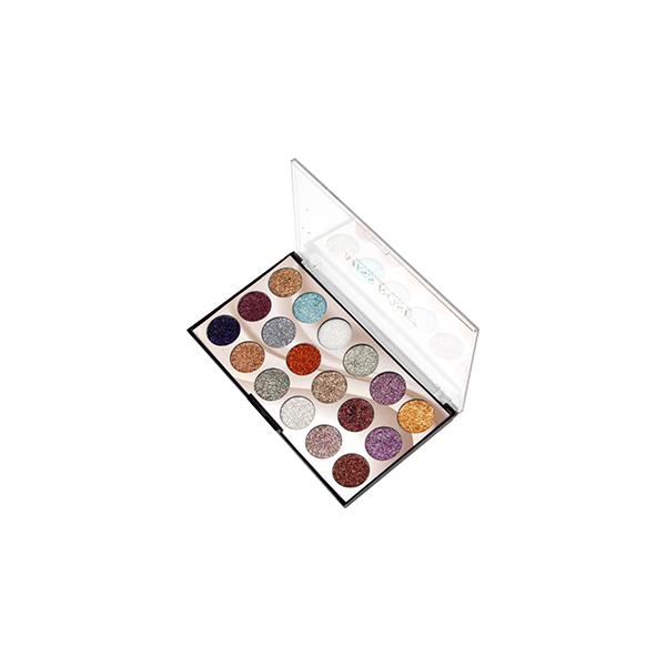 Netmeds | Miss Rose 18 Color Glitter Eyeshadow Palette 7001 - 83 M1 20 gm
