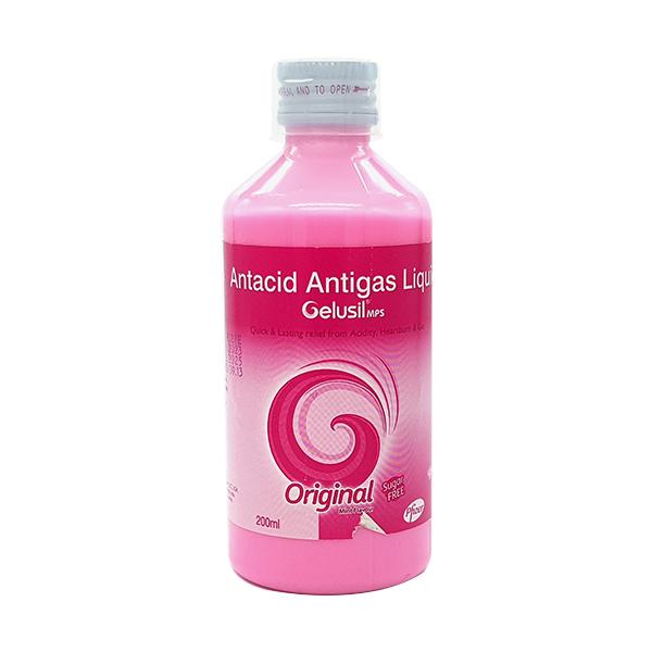 Netmeds | GELUSIL MPS ORIGINAL MINT FLAVOUR SUGAR FREE Liquid 200ml