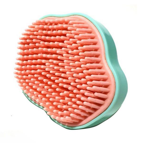 Netmeds | Alan Truman Super-Soft Shampoo & Scalp Massage Brush - Green/Pink 1's