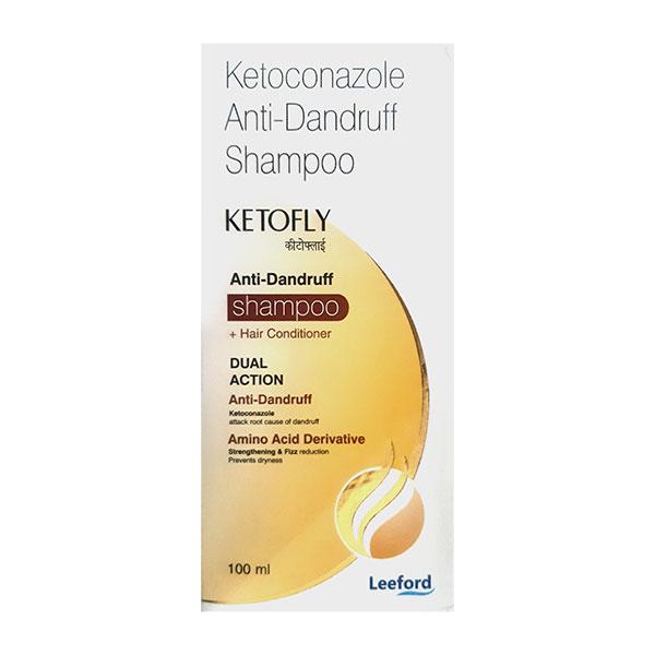 Netmeds | KETOFLY ANTIDANDRUFF SHAMPOO + HAIR Conditioner 100ml