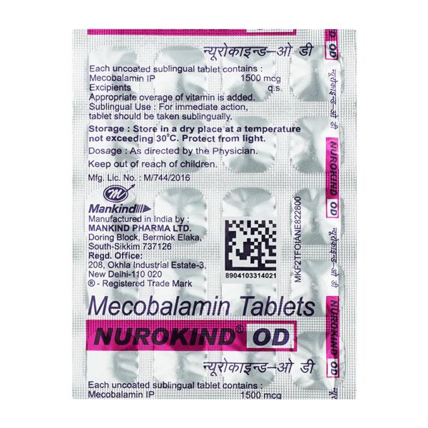 Netmeds | Nurokind OD Tablet 20'S