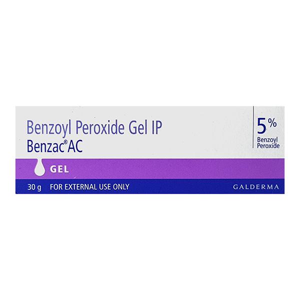 Netmeds | BENZAC AC 5% Gel 30gm
