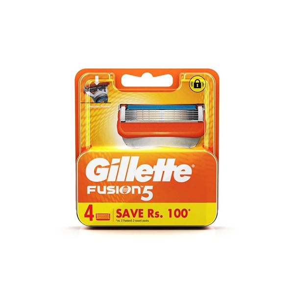 Netmeds | Gillette Fusion5 Manual Blades- 4 Cartridges 1's