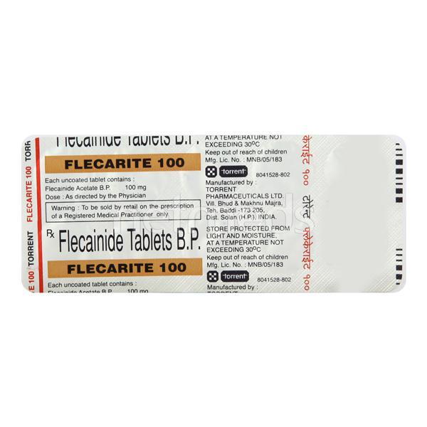Netmeds | Flecarite 100mg Tablet 10'S
