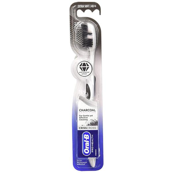 Netmeds | Oral B Crisscross Sensitive Toothbrush - Charcoal Extra Soft 1's