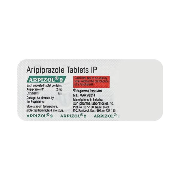 Netmeds | Arpizol 2mg Tablet 10'S