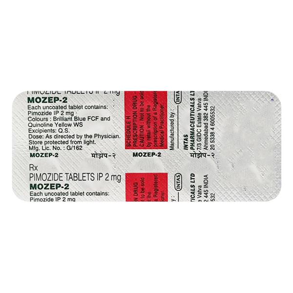 Netmeds | Mozep 2mg Tablet 10'S