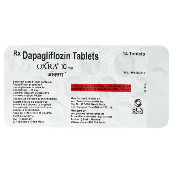 Netmeds | Oxra 10mg Tablet 14'S
