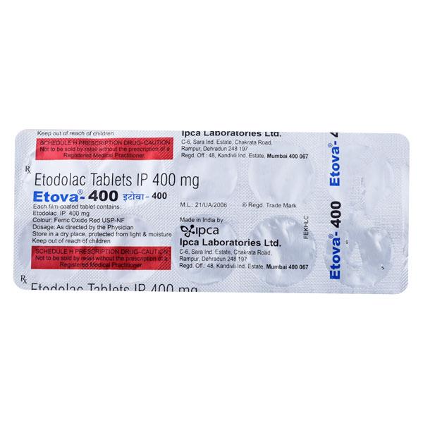 Netmeds | Etova 400mg Tablet 10'S