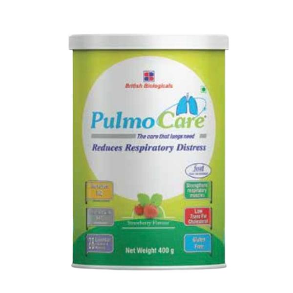 Netmeds | Pulmocare Powder - Strawberry Flavour 400 g