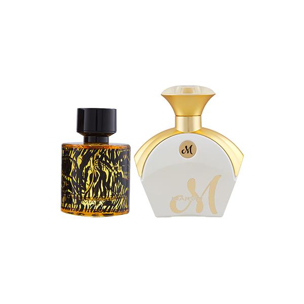Netmeds | Maryaj Wild Stripes EDP Aromatic Oriental Perfume And Maryaj M White For Her EDP Floral Fruity Perfume 190 ml