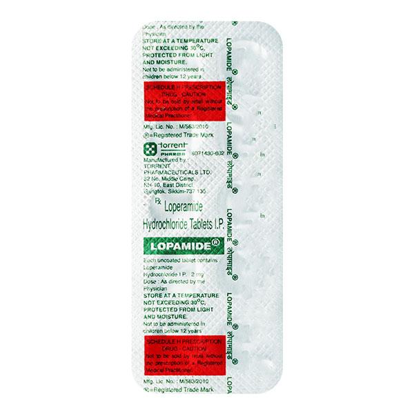 Netmeds | Lopamide 2mg Tablet 10'S