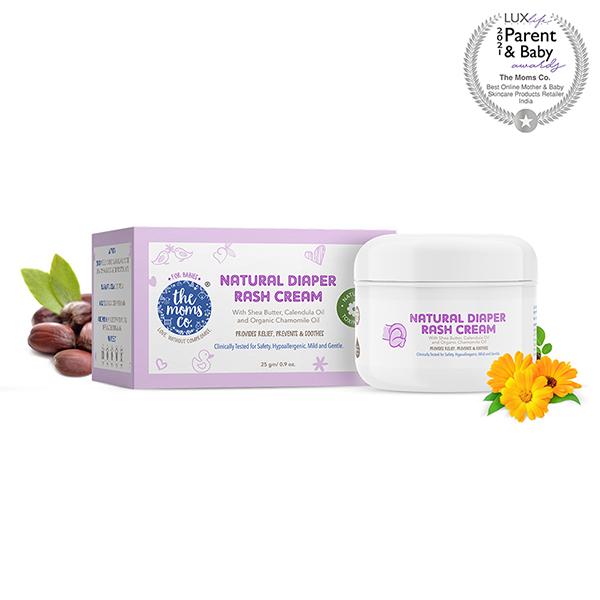 Netmeds | The Moms Co. Natural Diaper Rash Cream 25gm