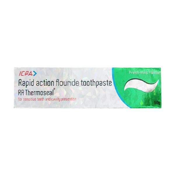 Netmeds | RA Thermoseal Rapid Action Fresh Mint Tooth Paste 50gm