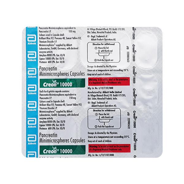 Netmeds | Creon 10000 Capsule 15'S