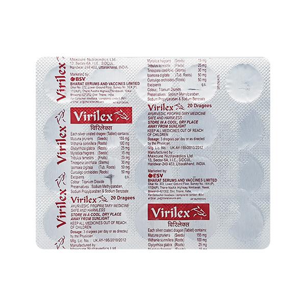 Netmeds | Virilex Tablet 20'S
