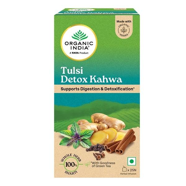 Netmeds | Organic India Tea Bags- Detox Kahwa 25's