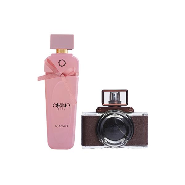Netmeds | Maryaj Cosmo Girl EDP Floral Powdery Perfume And Maryaj Zoom Pour Homme EDP Spicy Woody Perfume 200 ml