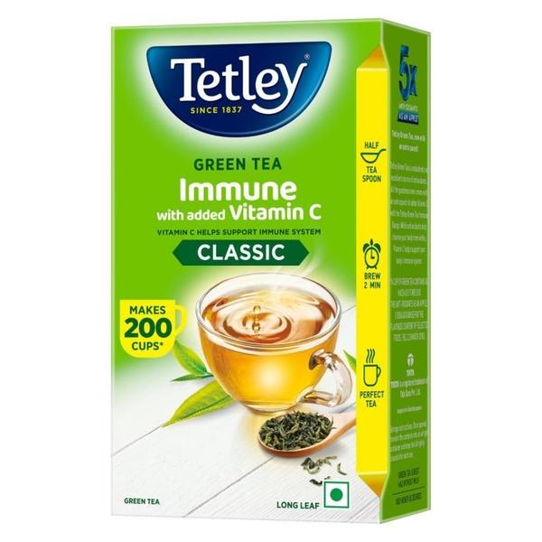 Netmeds | Tetley Classic Long Leaf Green Tea with Vitamin C 250 g