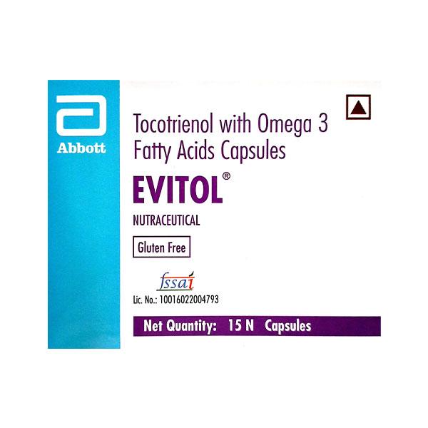 Netmeds | EVITOL GLUTEN FREE Capsule 15's