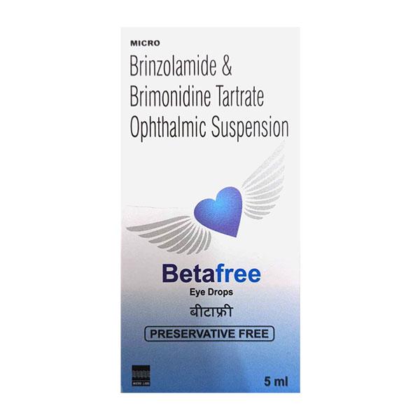 Netmeds | BETAFREE PRESERVATIVE FREE Eye Drops 5ml