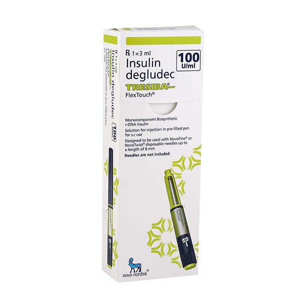 Netmeds | Tresiba 100IU Flex Touch Pen(Prefilled) 1X3ml
