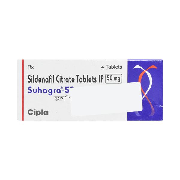 Netmeds | Suhagra 50mg Tablet 4'S