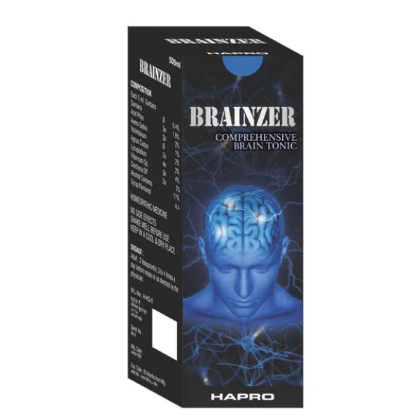 Netmeds | Hapro Brainzer Comprehensive Brain Tonic 120 ml