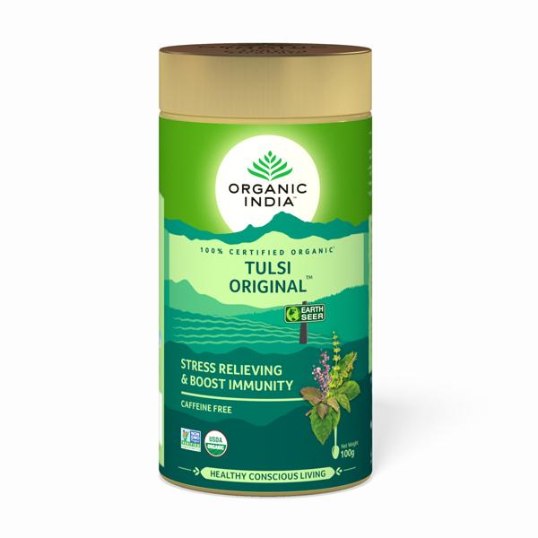 Netmeds | Organic India Tulsi Original Tea Powder 100 gm