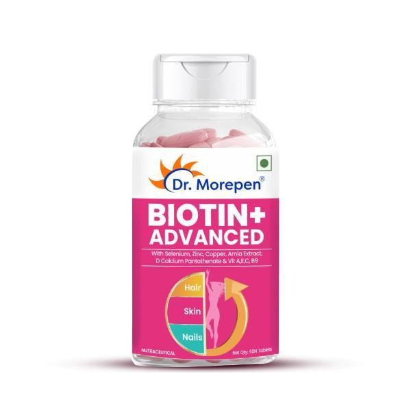 Netmeds | Dr. Morepen Biotin+ Advanced Tablet 60's