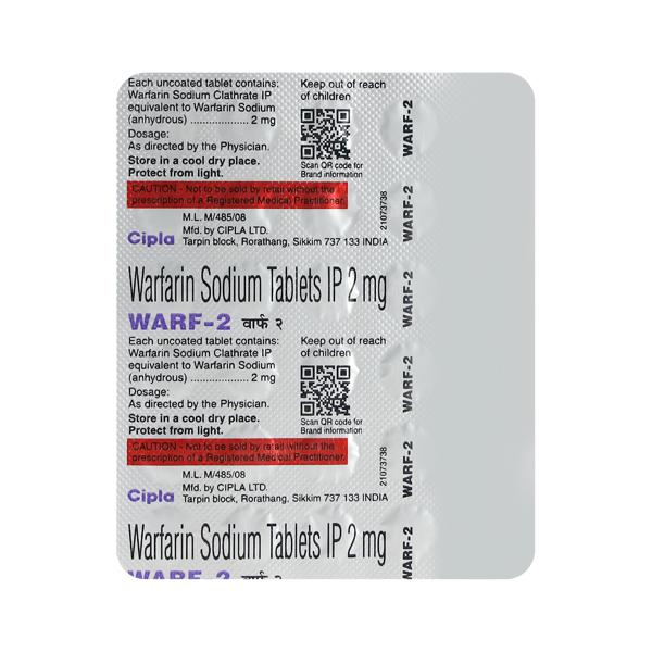 Netmeds | WARF 2mg Tablet 30's