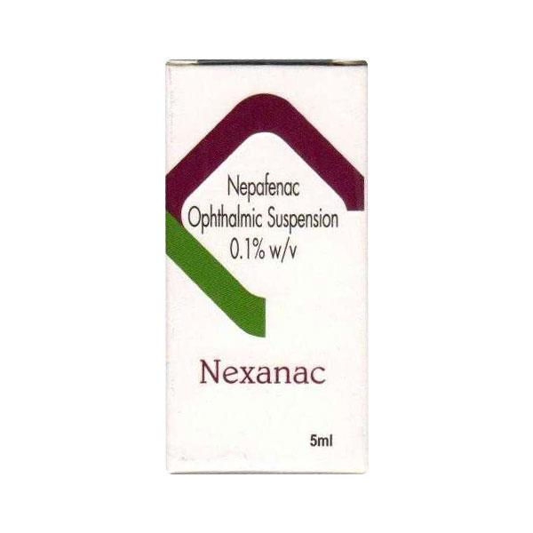 Netmeds | NEXANAC Ophthalmic Suspension 5ml