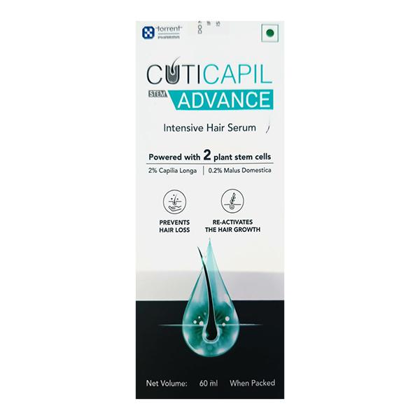 Netmeds | CUTICAPIL STEM ADVANCE INTENSIVE HAIR Serum 60ml