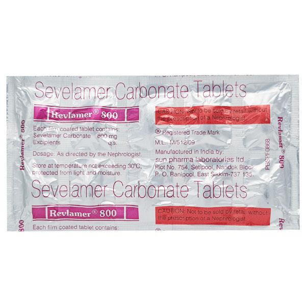 Netmeds | Revlamer 800mg Tablet 10'S