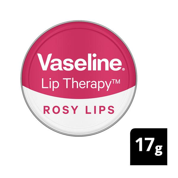 Netmeds | Vaseline Lip therapy Tins, Rosy Lips 17gm
