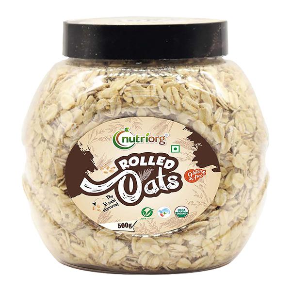 Netmeds | Nutriorg Gluten Free Rolled Oats 500 gm