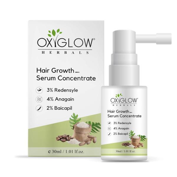 Netmeds | OxyGlow Herbals Hair Growth Serum Concentrate 30 ml