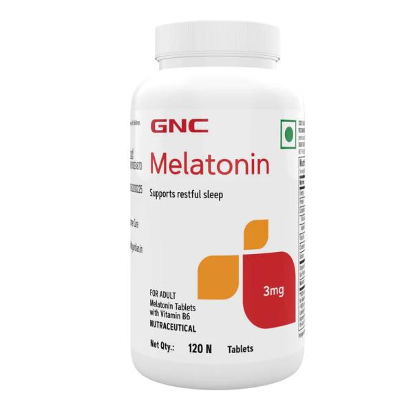 Netmeds | GNC Melatonin 3 mg Tablet 120's